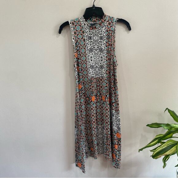 Anthropologie Maeve Lilt Swing Dress with High Neck and Pockets - Picture 2 of 12